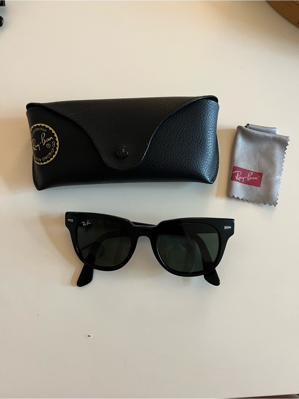 Ray-Ban RB2168 Meteor Black Wayfarer Sunglasses